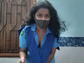 18+ School Girl Shraddha First time ANAL Sex and Loud Moaning