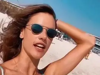 Alessandra Ambrosio and Izabel Goulart - Bikini Girls 7-3-20