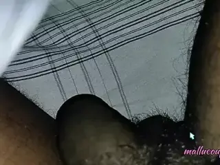 Homenade handjob for my stepson cock