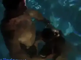 Bamboo loves to suck cock underwater