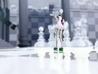 MMD Haku gokuraku jodo