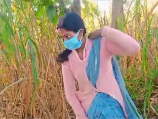 village sister in law fucked field in sugarcane video