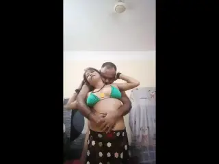 Uncle and aunty enjoy sex for play,in deshi style lip kiss,toung shocking hot sex,boobs,nippal