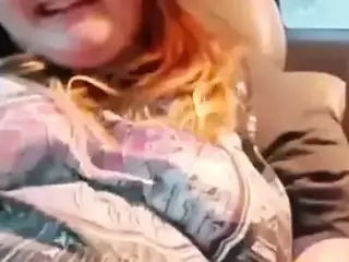 Whore puts on pantyhose before i creampie her pussy