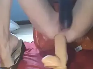 Playing with Toys to Multiple Squirting Convulsing Orgasms