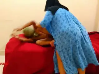 Egypt Hot Aunty Fuck a Stranger Guy With His face & Hands tied - Extremely Cowgirl Riding