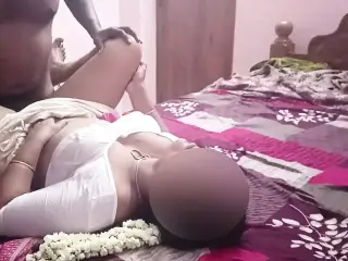 Sexy cheating south indian Aunty in wet blouse and peticoat rough doggy style sex