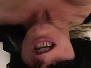 Fuck hard pussy and cum in mouth filled face of submissive French slut mom big boobs with plug ass is a good sexy bitch