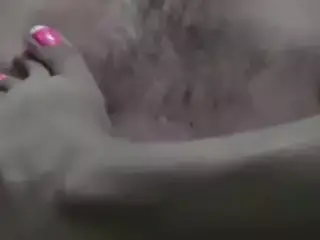 Chest Scratching With Toenails