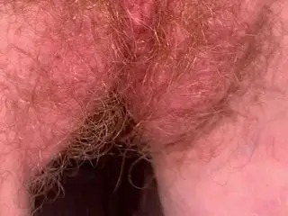 Black dildo fucking hairy pussy