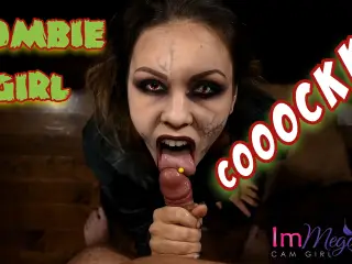 ZOMBIE GIRL HUNGRY FOR COCK - ImMeganLive