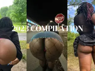 Joanfantasy outdoor walking compilation 2023