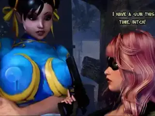 3D Anime Futanari Sex