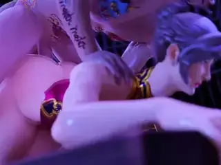 Chun Li Doggy Anal