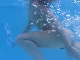 Hottest Russian pornstar Anastasia Ocean underwater