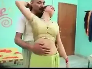 Indian newly married wife, hot sex, romantic scene