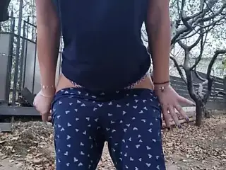 Pissing in my back yard