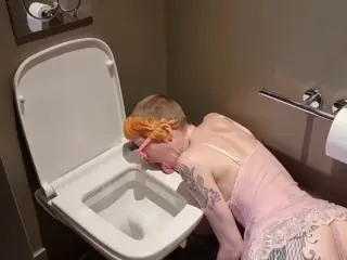 Daddy's Toilet Licking Punishment Humiliation