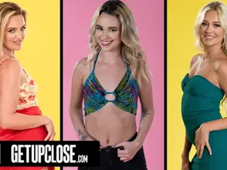 UP CLOSE - HORNY BLONDES COMPILATION! WITH CHARLIE FORDE, SKYLER STORM, & KHLOE KINGSLEY