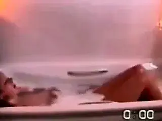 Bath masturbation interrupted