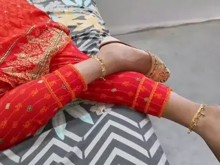 Beautiful Punjabi wife gets angry with her husband