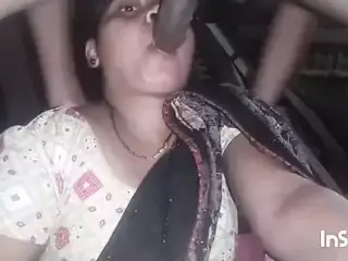 by her friend's husband and sucked very hard by Khushi's friend