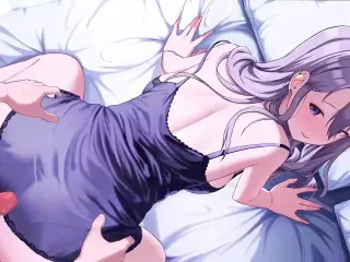 Hentai Uncensored Stepsister in Pajamas Wet Her Tight Pussy While Waiting for Me From College