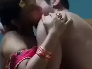 Hot newly married couple