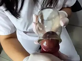 Handjob compilation #1 (gloves, double cumshots)