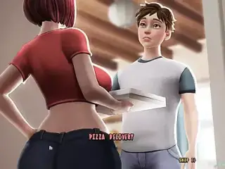 Peach Hills Division - Now the pizza delivery comes with sex (3)