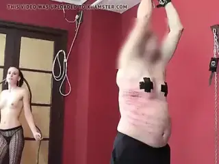 A genuine bullwhipping