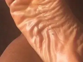 Big Ebony Soles Wrinkles