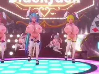 MMD Heart Disturbance - MIKU, TETO, RIN, LUKA, HAKU
