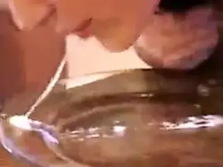Eating Cum for dessert Many Cum Eating girl