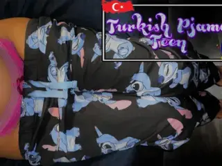 Orient Teen have a sleepy night in her pjamas