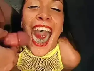 License to swallow by hot Michelle