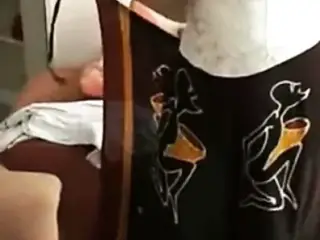 Busty lady spoiled the painter