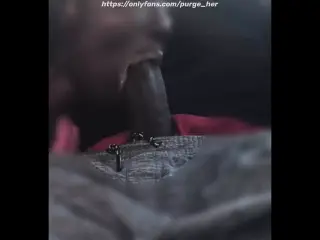 Big lip ebony has a tight grip on my cock. She don't want to let it go. Click ONLYFANS link for more