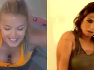 Severine Ferrer's tongue