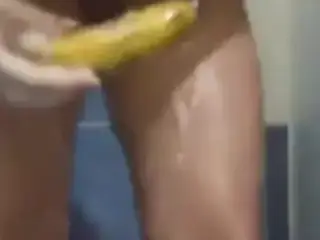 Masturbare cu banana