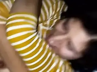 Sex with Young Latina Before Going to Bed