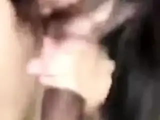 Indian girl gives the best blowjob