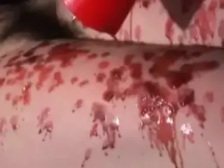 Japanese babe get tortured wit candle wax