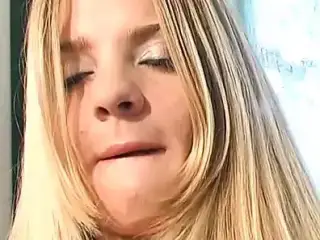 Hot blonde with an amazing body gets her ass fucked and filled with cum