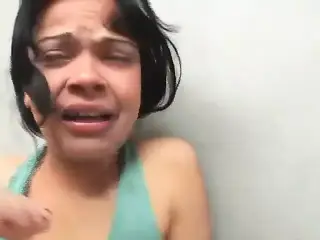 Submissive Slut Worships Interracial Feet!