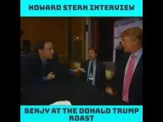 Howard Stern crew at the Donald Trump roast,