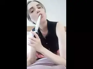 A Pretty Girl Started Fucking herself out of Boredom