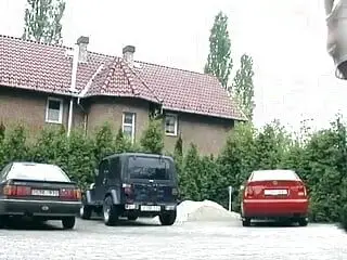 Wild German woman lets her dude spray her pussy with cum