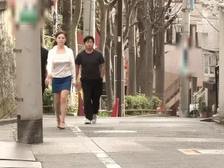 Japanese millionaire woman is arrested and fucks with all the witnesses and her cuckolded husband is watching