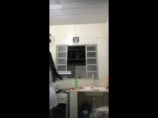 Bruna se exibindo